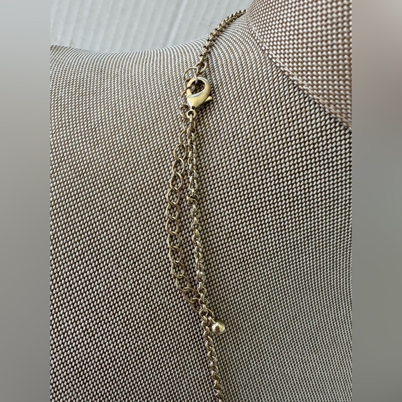 Vintage Gold and Red Statement Necklace - Picture 14 of 14